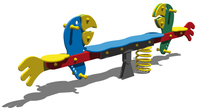 Hojdačka pružinová TANDEM PARROT