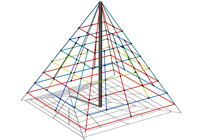 Lanová pyramída 300