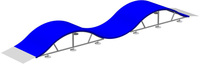 Skate DOUBLE WAVE 60