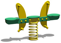 Hojdačka pružinová TANDEM BANANA