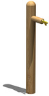 Pitná fontána drevená LEGNO